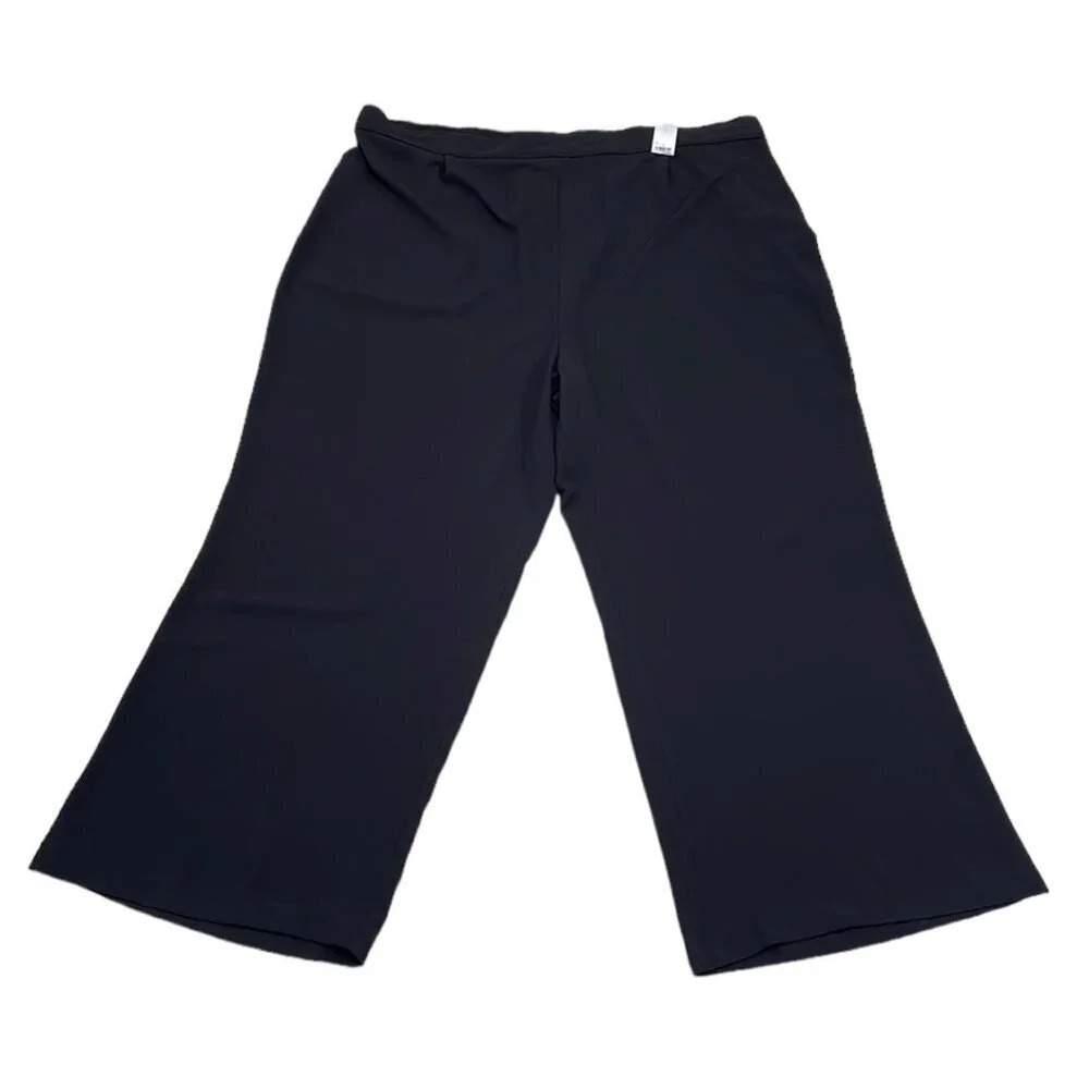 Evans NWT Dress Pants Pull On Black Size 24 Plus